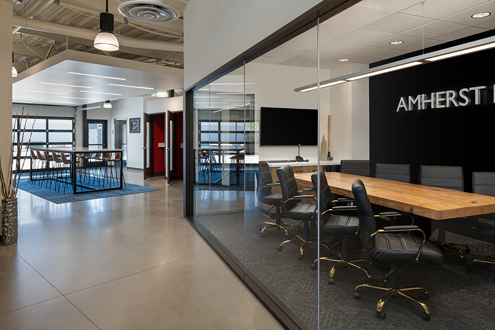 Interior shot of Amherst Madison headquarters in Boise, Idaho