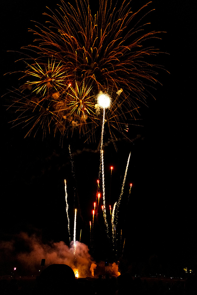 Fireworks featured in Caldwell, Idaho