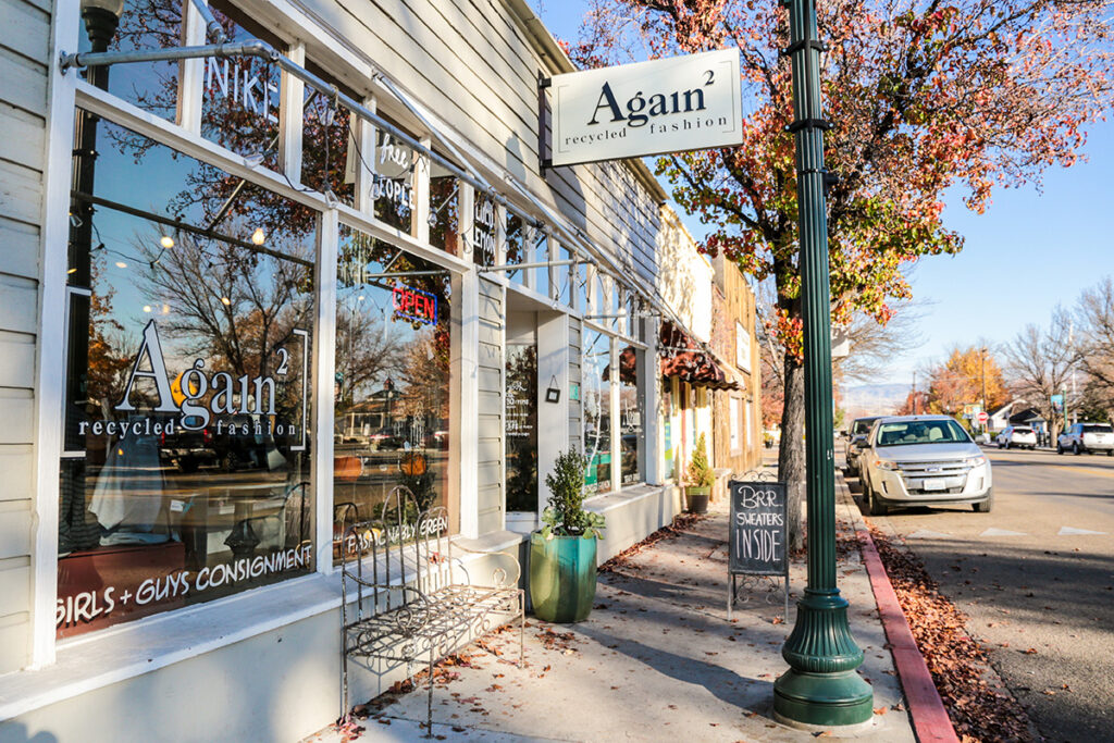 Eagle Idaho downtown storefront