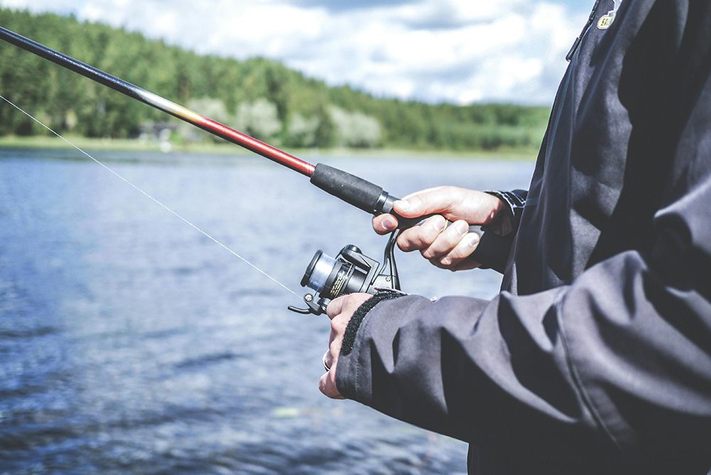 Fishing at Lake Cascade