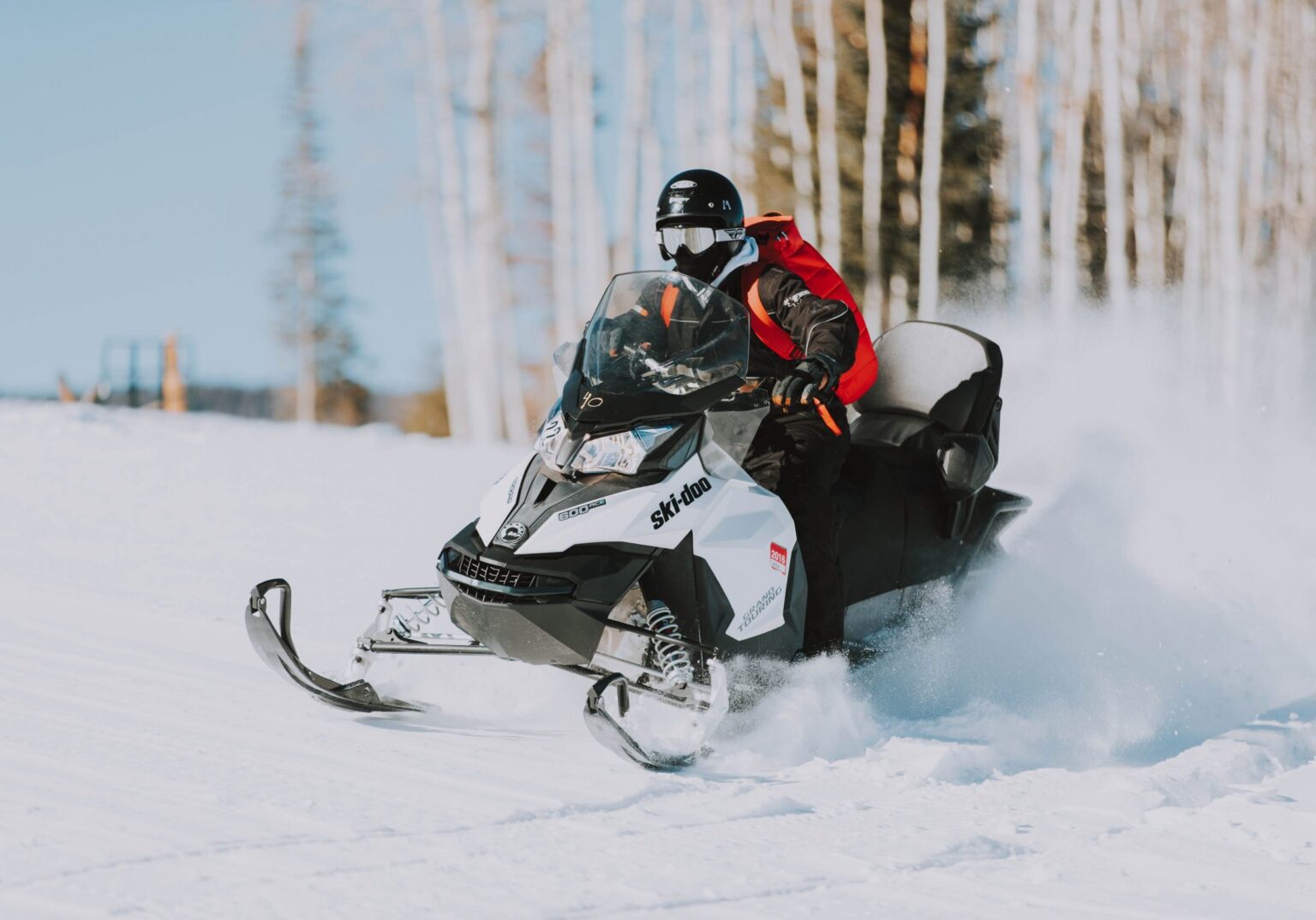 Snowmobiling in Idaho