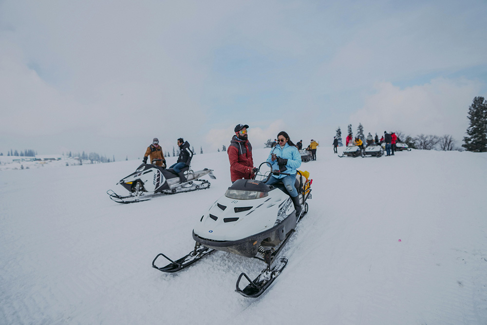 Snowmobiling in Valley County Idaho