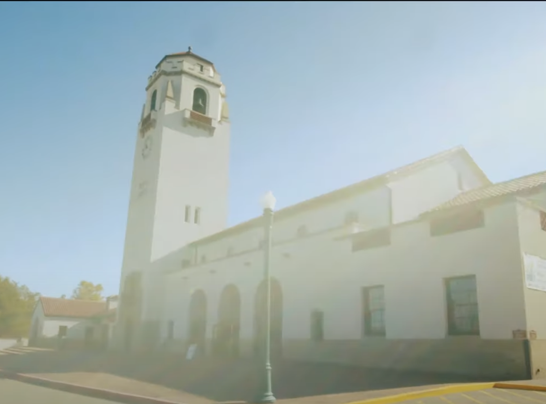 Boise's iconic Boise Depot in the bench neighborhood